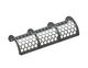 Screen basket 1300 mm wide, screen plate thickness t=8, perforation Ø64 ligament 11, 4 ribs for Vecoplan 