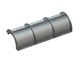 Screen basket 1300 wide, sheet thickness t=8 hole Ø13, bar width 7 for Vecoplan 