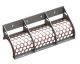 Screen basket 1302 wide, sheet thickness t=10 hole Ø63, bar width 12, Hardox for Vecoplan Vecoplan VAZ 1300