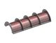 Screen basket 1322 mm wide, screen plate thickness t=8, Hardox perforation Ø10 ligament 5 for Vecoplan LLC (Retech) 