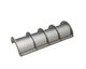 Screen basket 1322 mm wide, screen plate thickness t=8, perforation Ø20 ligament 7 for Vecoplan Vecoplan VAZ 1300