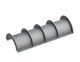 Screen basket 1322 wide, sheet thickness t=8 hole Ø10, bar width 5 for Vecoplan LLC (Retech) 