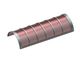 Screen basket 1595 wide, sheet thickness t=10 hole Ø12, bar width 6, Hardox for Heinrich Dreher Maschinenbau 