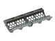 Screen basket 2-piece 1840 wide sheet thickness t=10, hole Ø102 for Vecoplan LLC (Retech) 