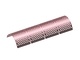 Screen basket 2030 wide, sheet thickness t=12 4-piece, hole Ø50, bar width 10, Hardox for Vecoplan 