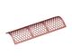 Screen basket 2900 wide, sheet thickness t=25 hexagonal hole SW100, bar width 18 for Eggersmann 