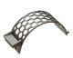 Screen basket 340 wide, sheet thickness t=15 hexagonal holes, bar width 16, WAF 80 for Lindner Recyclingtech Lindner Power Komet 2800