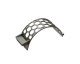 Screen basket 340 wide, sheet thickness t=15 hexagonal holes, WAF 100, bar width 20, Creusabro for Lindner Recyclingtech 