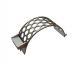 Screen basket 340 wide, sheet thickness t=15 hole Ø85, bar width 16, Creusabro for Lindner Recyclingtech 