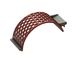 Screen basket 340 wide, sheet thickness t=25 hexagonal hole, WAF50, bar width 16 for Lindner Recyclingtech Lindner Polaris