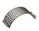 Screen basket 342 wide, sheet thickness t=15 hole Ø50, bar width 14, Creusabro for Lindner Recyclingtech Lindner Universo