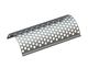 Screen basket 400 wide, sheet thickness t=3 hole Ø3, bar width 2 