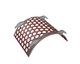 Screen basket 414 wide, sheet thickness t=6 hole Ø40, bar width 13, Hardox for Vecoplan LLC (Retech) Vecoplan V-ECO 1300