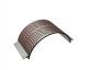 Screen basket 437 wide, sheet thickness t=15 hole Ø30, bar width 7, Hardox for Lindner Recyclingtech Lindner Meteor 1750