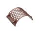 Screen basket 497 mm wide, screen plate thickness t=15, perforation Ø40 ligament 12/15, Hardox for Lindner Recyclingtech Lindner Micromat Plus 2500