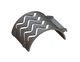 Screen basket 497 wide, sheet thickness t= 20 z-shaped hole, bar width 43.9 for Lindner Recyclingtech 
