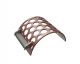 Screen basket 497 wide, sheet thickness t=15 holes Ø90, bar width 22, Hardox for Lindner Recyclingtech Lindner Micromat Plus 2500