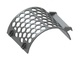 Screen basket 497 wide, sheet thickness t=15, S355 Honeycomb perforation SW70 