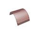 Screen basket 504 wide, sheet thickness t=12 hole Ø30, bar witdh 10, Hardox for Vecoplan LLC (Retech) 