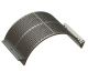 Screen basket 524 mm wide, screen plate thickness t=15, perforation Ø16 ligament 5.5, Creusabro for Lindner Recyclingtech Lindner Universo
