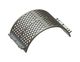 Screen basket 524 wide, sheet thickness t=15 hole Ø35, bar width 12, Creusabro for Lindner Recyclingtech 