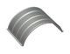 Screen basket 583 wide, sheet thickness t=8 asymmetric round perforation Ø15, bar 7 for Herbold Meckesheim USA - Resource Recycling Systems Inc. 