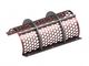 Screen basket 594 wide, sheet thickness t=5, Eco mixed hole Ø25/Ø30, bar 5/6, Hardox for WEIMA America Inc. 
