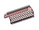 Screen basket 594 wide, sheet thickness t=5 hole Ø35, bar width 10 for WEIMA America Inc. 