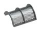 Screen basket 595 wide, sheet thickness t=8 hole Ø20, bar width 6 for Zeno Zerkleinerungsmaschinen 