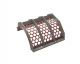 Screen basket 655 mm wide, screen plate thickness t=10, perforation Ø50 ligament 10, Hardox for Lindner Recyclingtech Lindner Micromat MS