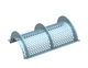 Screen basket 798 mm wide, screen plate thickness t=4, perforation Ø20 ligament 10, stainless steel for Vecoplan Vecoplan VAZ 800 XL