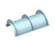 Screen basket 798 wide, sheet thickness t= 4 for Vecoplan LLC (Retech) Vecoplan VAZ 800 XL