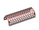 Screen basket 798 wide, sheet thickness t=5 hole Ø30, bar width 6 for WEIMA America Inc. 