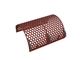 Screen basket 835 mm wide, screen plate thickness t=15, perforation Ø35 ligament 12, Hardox for Vecoplan LLC (Retech) 