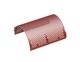 Screen basket 835 wide, sheet thickness t=15 hole Ø25, bar width 8, Hardox for Vecoplan LLC (Retech) 
