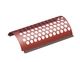 Screen basket left 1037 wide, sheet thickness t=10 hole Ø60, bar width 17/18.1 for 