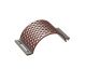 Screen basket width 308, screen plate thickness t=15, perforation Ø30, ligament 10, Hardox, patented for Lindner Recyclingtech Lindner Antares 1600
