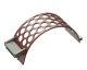 Screen basket width 340, screen plate thickness t=15, perforation Ø80, ligament 16, Hardox, patented for Lindner Recyclingtech Lindner Power Komet 2800