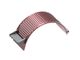 Screen basket width 340, screen plate thickness t=25, perforation Ø30, ligament 7, Hardox, patented for Lindner Recyclingtech 