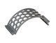 Screen basket width 343, plate thickness t=25, hexagonal perforation width across flats 100 for Lindner Recyclingtech 