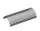 Screen basket width 400, screen plate thickness t=3, perforation Ø5, ligament 2.5 
