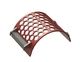 Screen basket width 497, plate thickness t=15, honeycomb perforation width across flats 60 for Lindner Recyclingtech 