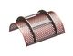 Screen basket, width 572, screen plate thickness t=6, perforation Ø15, ligament 8, Hardox for Herbold Meckesheim USA - Resource Recycling Systems Inc. 