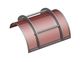 Screen basket, width 573, screen plate thickness t=4, perforation Ø4, ligament 4, Hardox for Herbold Meckesheim GmbH 