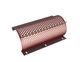 Screen basket, width 594 mm, perforated plate thickness t=5, perforation Ø15 ligament 7 for Weima Maschinenbau GmbH 