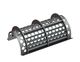 Screen basket, width 796 mm, perforated plate thickness t=6, perforation Ø45 ligament 10, Hardox for Weima Maschinenbau GmbH 
