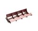 Screen holder 1638 long Hardox for Eldan HR 162