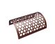 Screen plate 1120 wide, sheet thickness t=10 hole Ø80, bar width 20, Hardox for MeWa | Ehehalt | Andritz MeWa | THM Recycling Mewa UG 1007