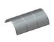 Screen plate 1228 wide, sheet thickness t=15 Stepped perforation Ø18, Ø20 for Previero 