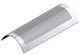 Screen plate 1309 wide, sheet thickness t=10 hole Ø25, bar width 10, Creusabro for Eldan MPR 120